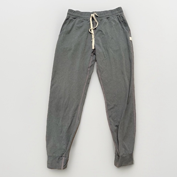 Vuori Pants - Vuori Performance Jogger Pants – Gray w/ Contrast Stitching – Women’s XS